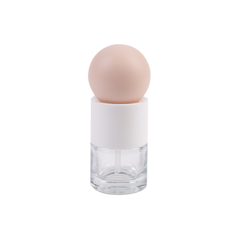 Bouteille en verre cosmétique de sphère d'élégance de 30 ml