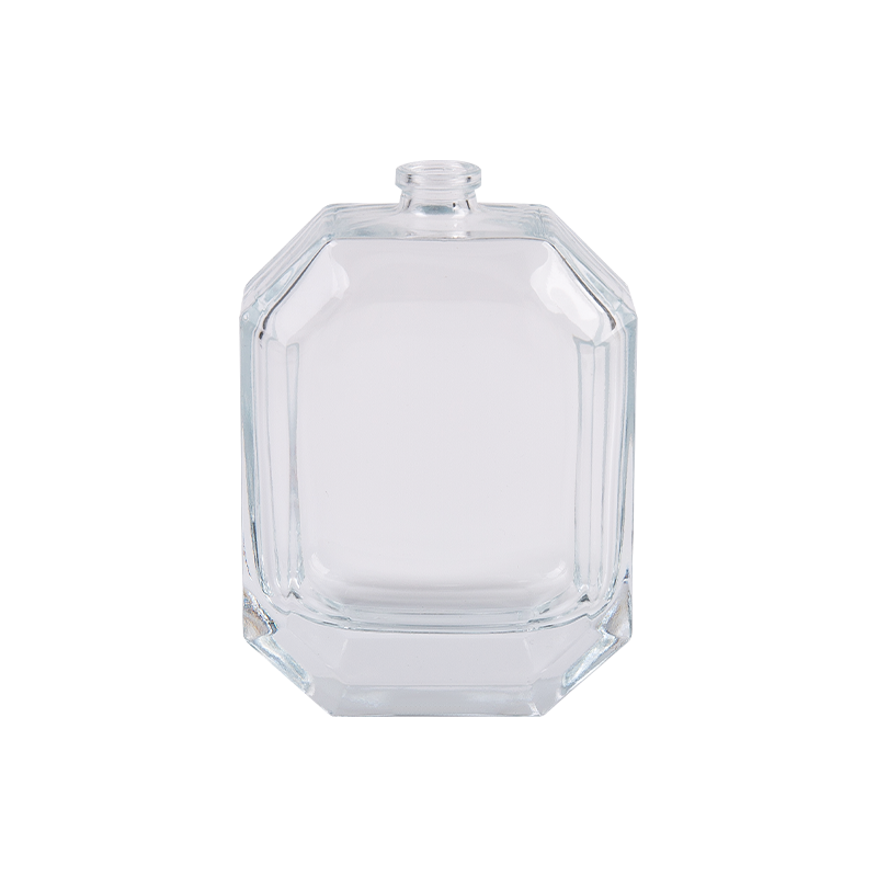 Veton de pulvérisation de parfum en verre polygone