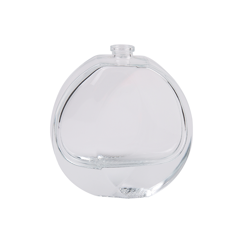 100 ml bouteille de parfum transparent sphérique à bouche étroite