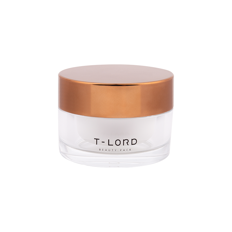 30g Capacité Élégance Gold PMMA JAR COSMÉTIQUE