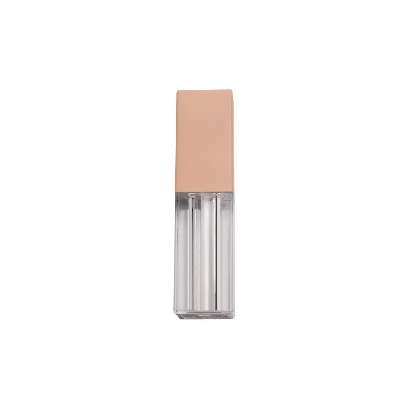 4,5 ml tube carré de brillant à lèvres rose peau