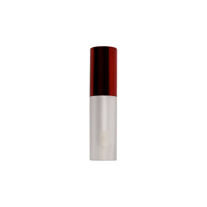 4 ml tube de brillant à la tête de tête bordeaux