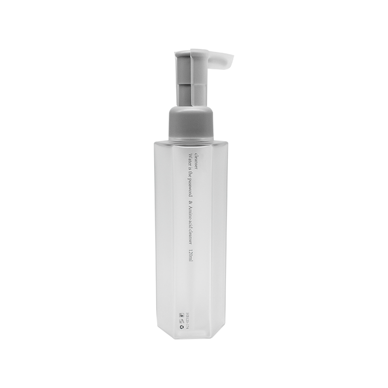 PETG 120 ml Bouteille de nettoyant en moussage hexagonal