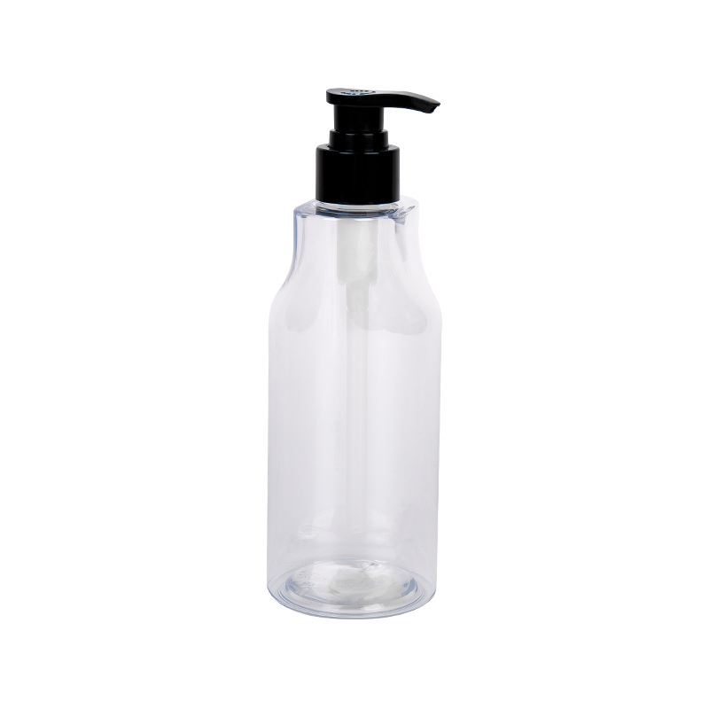 Bouteille de pompe à lotion transparente de 400 ml pour animaux de compagnie