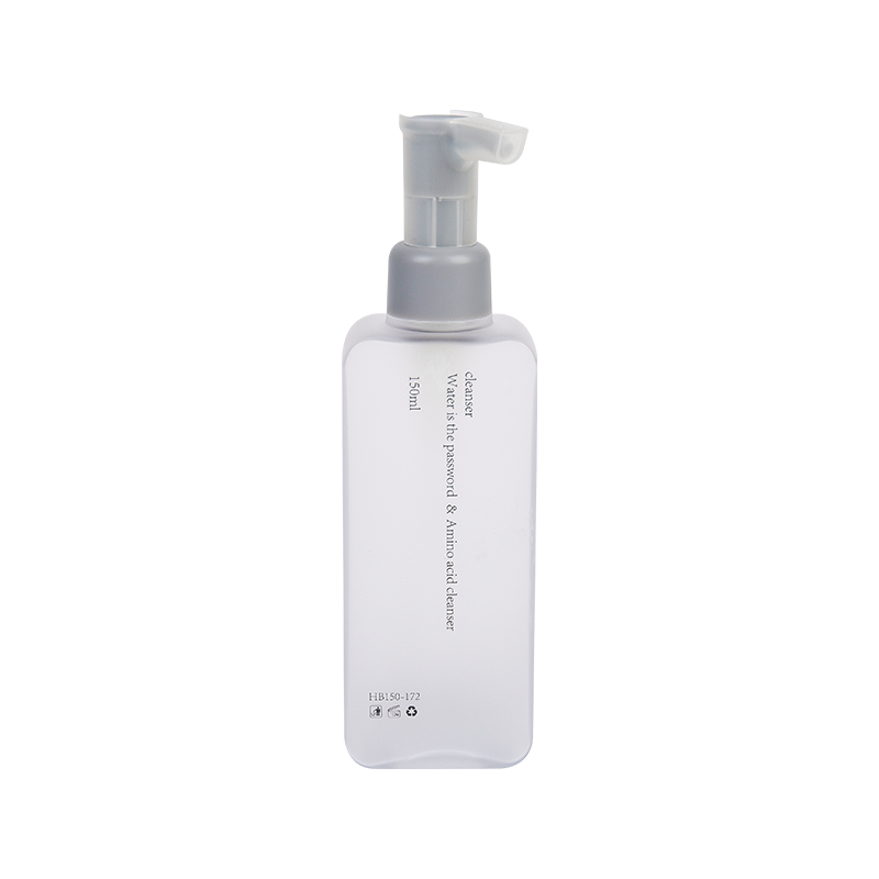 Bouteille de pompe PETG de 150 ml CrystalClear